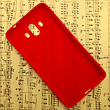 Силіконовий матовий чохол Candy для Huawei Mate 10 (Червоний), фото 5