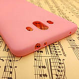 Силіконовий матовий чохол Candy для Huawei Mate 10 (Рожевий), фото 4