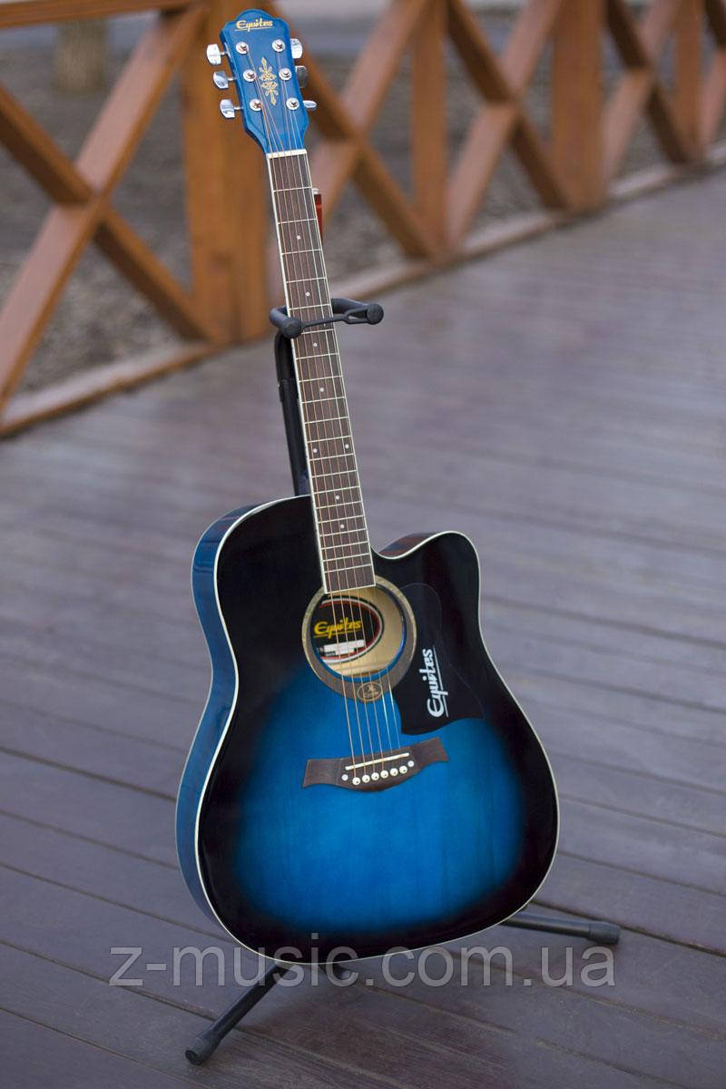 Гітара акустична Equites Eq-09 BLC, глянсова