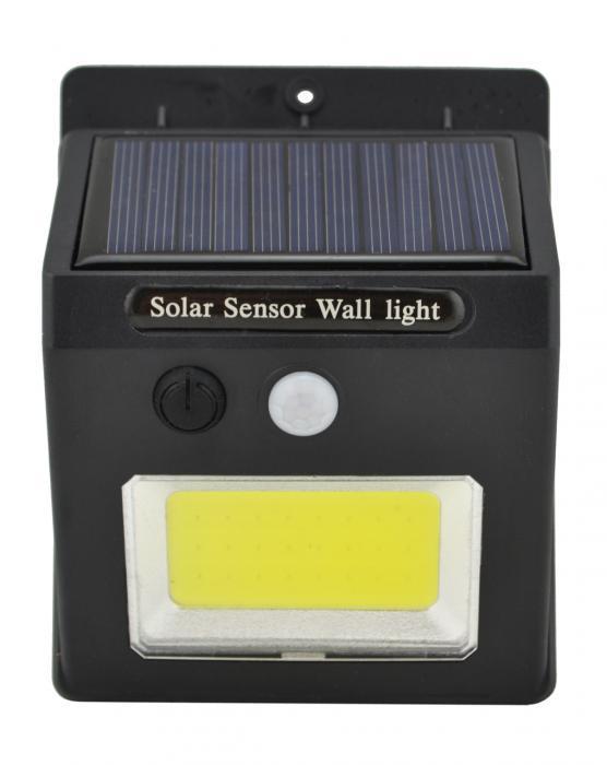 Вуличний ліхтар із датчиком руху на сонячній батареї Sh-1605, фото 1