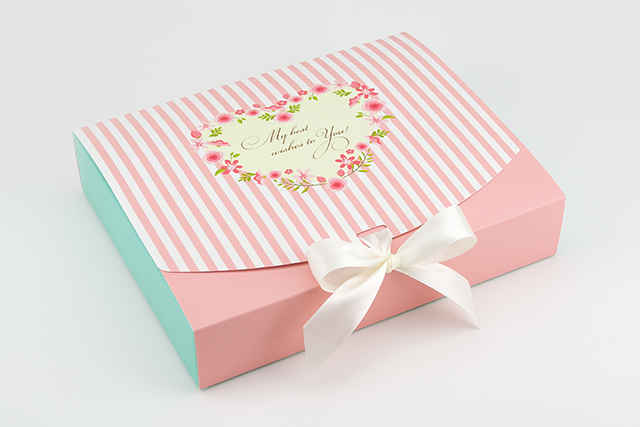 Коробка "Стильна" М0039-о3, ""Best wishes"