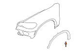 Кліпса BMW X1' E84 F48 / X2 F39 / X3'E83 F25 G01 / X4 / X5' E70 F15 G05 / X6' E71 F16 G06 ОЕМ: 07147378241, фото 3