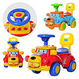 Каталка-толокар Bambi HZ 554 Собака Червоний, фото 2