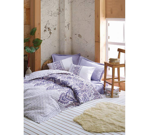 Постільна білизна зі стьобаним підковдром Cotton Box VESTA двоспальний — євро, фото 1