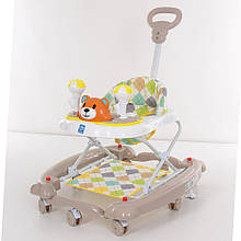 Детские ходунки каталка качалка 3 в 1 Bambi M 3656A-1