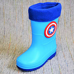 Гумові чоботи для хлопчиків, (код 0456) розміри: 26 27