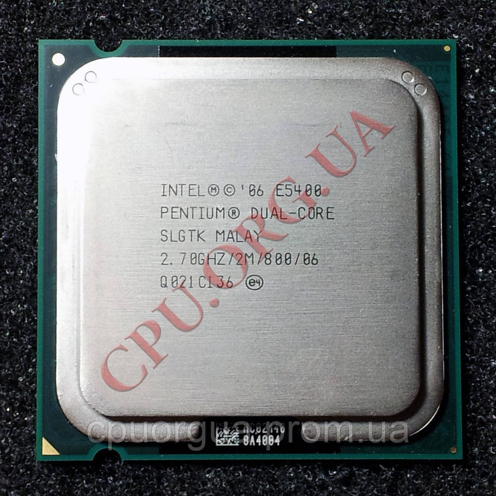 Intel Pentium Dual-Core E5400 2.7 GHz/2M/800 LGA775 (SLGTK)
