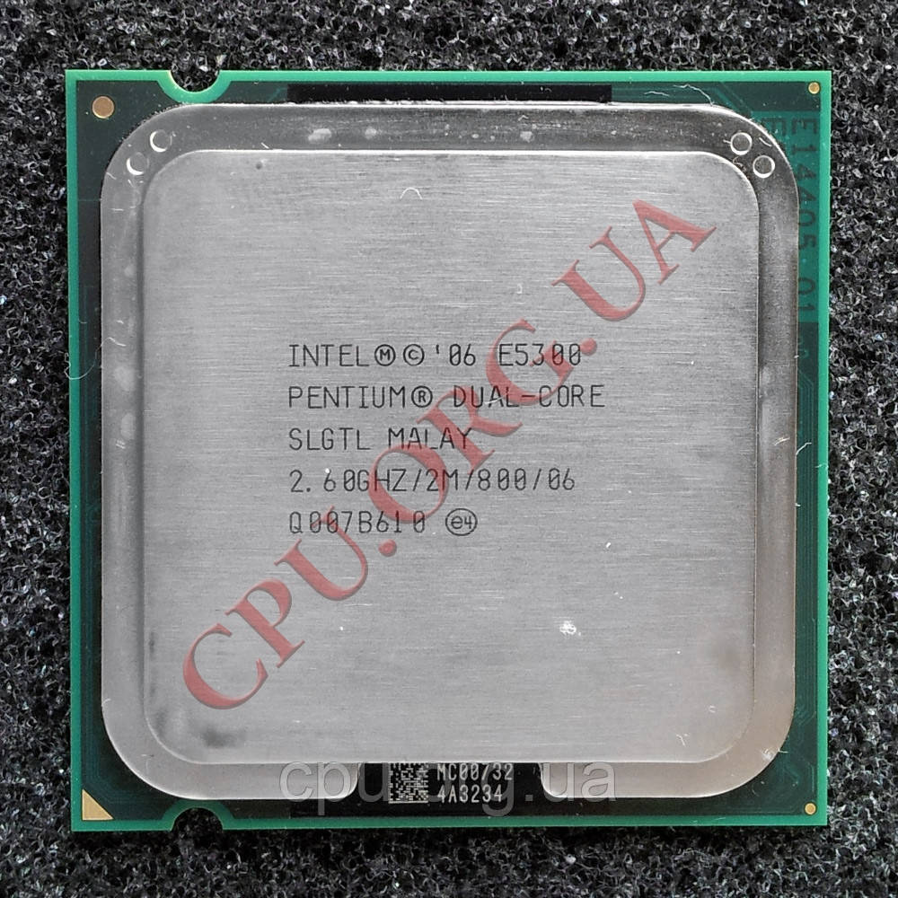 Intel Pentium Dual-Core E5300 2.6 GHz/2M/800 LGA775 (SLB9U)