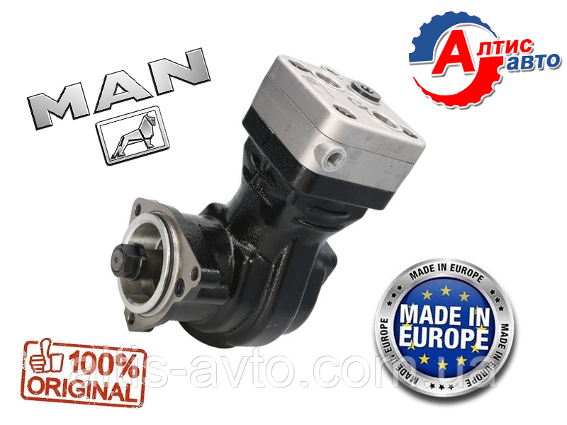 Компресор Man Tgl 8.163, 8.180, 8.150 LE F9, L2000 Tgm D0834 LFL — D0836 LFL компресор Ман wabco 4111510040