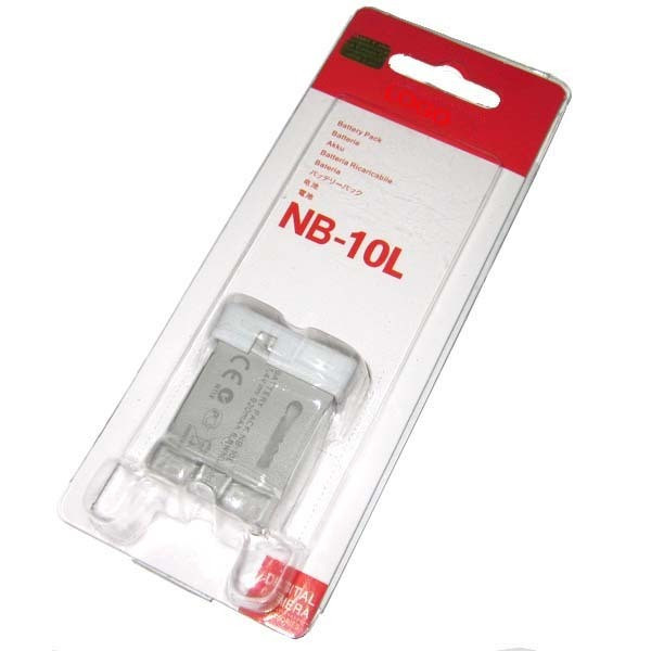Dilux — Canon NB-10L 7,4V 920mah Li-ion акумуляторна батарея до фотокамери