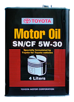 Моторное масло Toyota Motor Oil SN/CF 5W-30