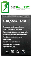 Оригинальный аккумулятор АКБ (Батарея) для Explay Solo/ A351 1800 mAh 3.7V