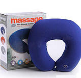 Масажна подушка Neck Massage Cushion - дорожня подушка, фото 4