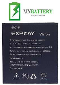 Оригінальний акумулятор АКБ (Барарея) для Explay VISION 2000 mAh 3.7V