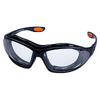 Набір окуляри захисні з обтюратором і змінними дужками anti-scratch, anti-fog (прозорі) Sigma 9410911