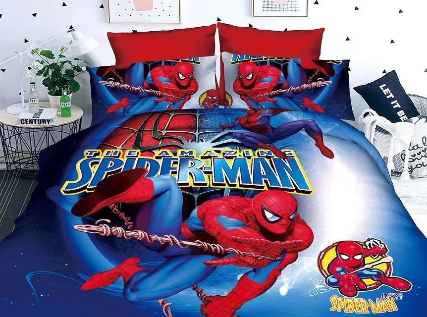 Комплект дитячої постільної білизни Spider-Man "У Космосі"