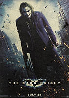 Постер Joker на крафовой бумаге