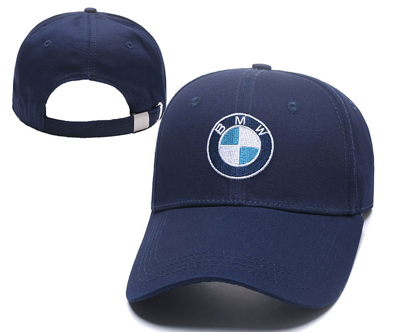 Брендовая кепка бейсболка BMW (БМВ) синяя - фото 2 - id-p886541928