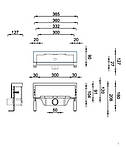 Душовий трап в стіну з полірованою решіткою та сухим сифоном Styron STY-F1KF, фото 9