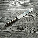 Шпатель металевий вигнутий 21 см., фото 2