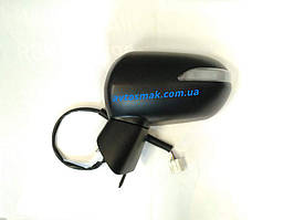 Дзеркало ліве електро з обігрівом 5pin із покажчиком повороту Jazz 2005-08