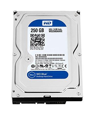 Б/В, Жорсткий диск, HDD, 250 ГБ, Sata, 3.5", для комп'ютера, в асортименті