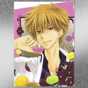 Плакат А4  Аніме Class President Is A Maid 002