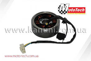 Генератор на мопед Active в зборі (6 котушок) Mototech