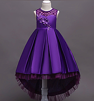Бальне плаття фіолетову випускний ошатне для дівчинки в садок або школу
