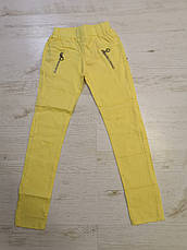 Котонові штани для дівчаток KeyiQi, 134,152, 158,164 рр., фото 3