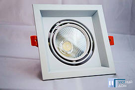 Світлодіодний карданний світильник Feron AL201 COB 20 W 4000 K білий