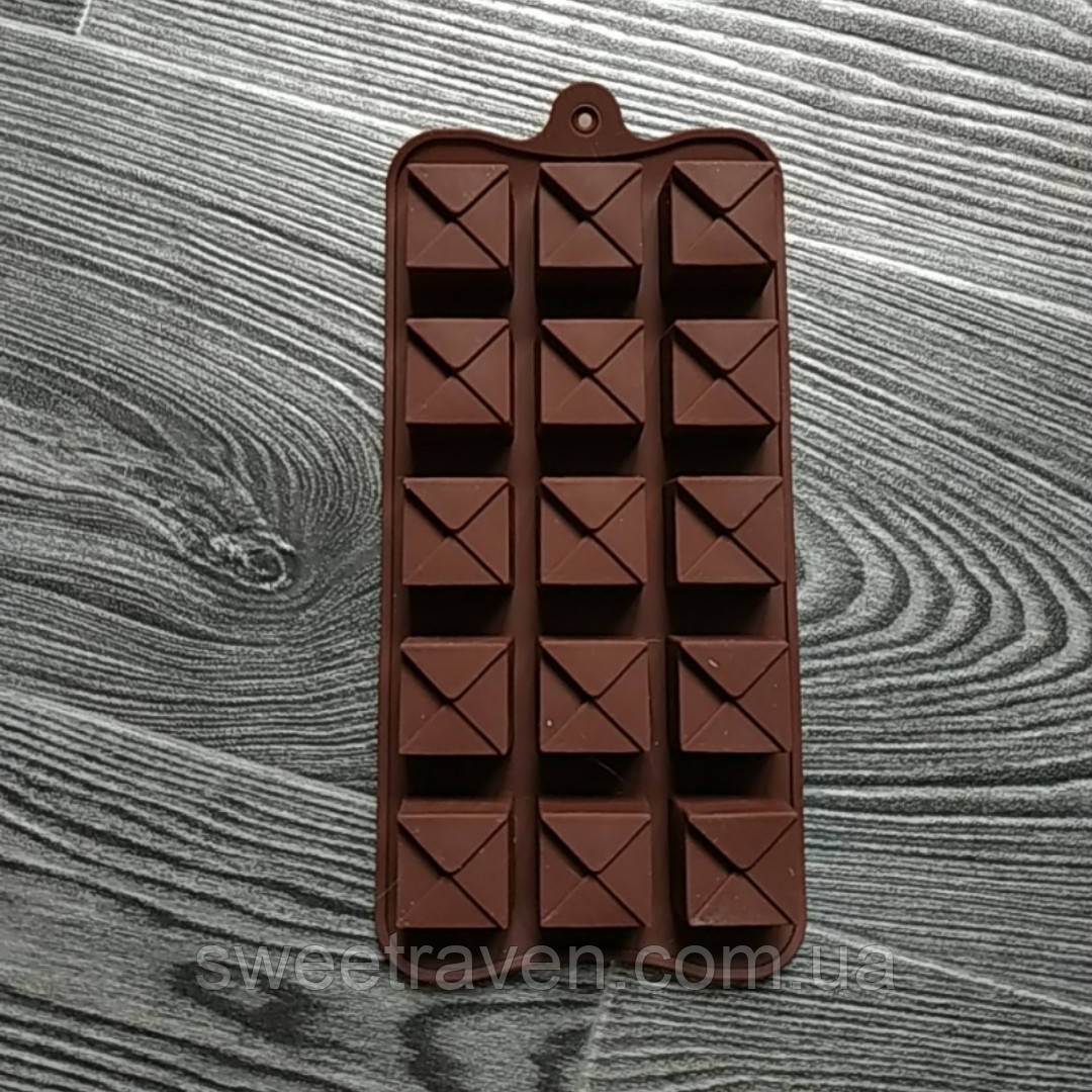 Форма для цукерок Конвертики, фото 1