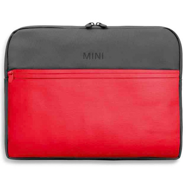 Сумка для ноутбука MINI Colour Block Laptop Sleeve, Coral / Grey, артикул 80212460859