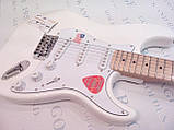 Електрогітара Fender Stratocaster Arctic White China, фото 5