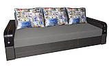 Диван-оврокнижка на пружинному блоці Алена, фото 5