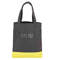 Господарська сумка-шоппер MINI Shopper Colour Block, Grey / Lemon, артикул 80222445669