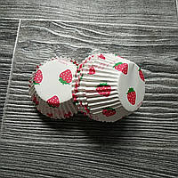 Паперові форми Полуничка (100 шт.)