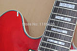 Електрогітара Gibson ES 335 Bigsby Red China, фото 8