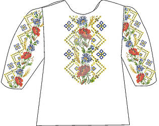 СВД-12. Заготівля для вишивки бісером Дитяча блузочка.