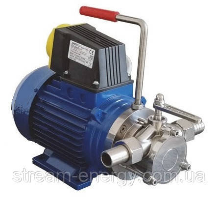 Імпелерний насос для рідкого мила, емульсії, мильної емульсії, шампуню T25 by-pass - 2.5 м3/год, 220В, фото 1