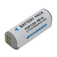 Aкумулятор Alitek для Canon NB-9L, 900 мА·год