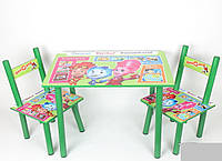 Комплект детский стол 2 стула Фиксики