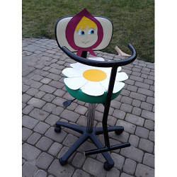 Дитяче перукарське крісло Маша