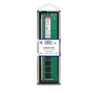 Модуль пам`яті 8GB DDR IV PC4-19200 (2400MHz) Kingston (KVR24N17S8/8)
