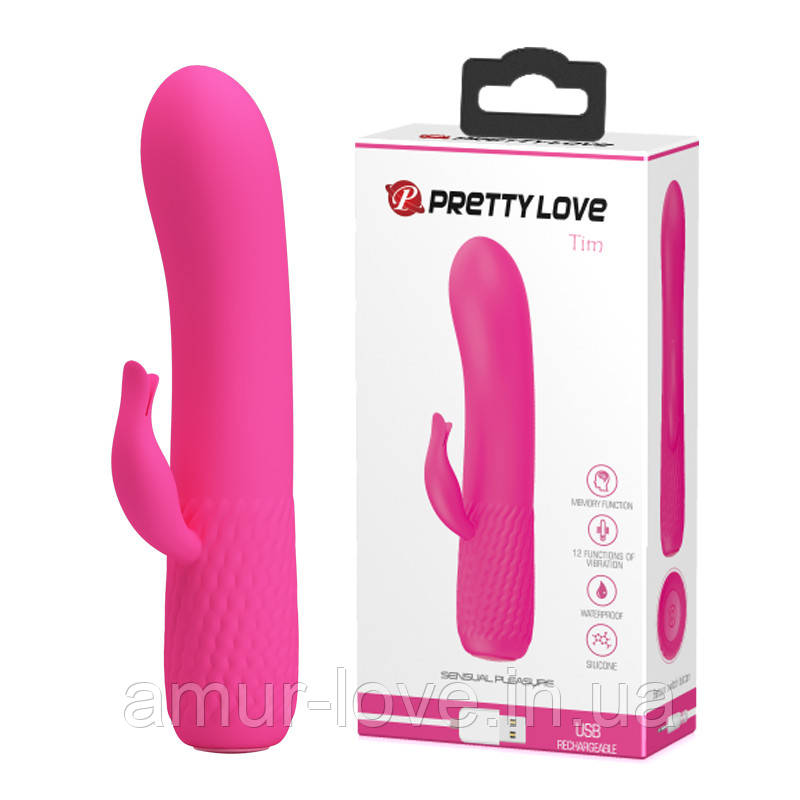 Hi-tech вібратор Pretty Love Tim Vibrator Light Pink