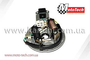 Статор генератора на мопед 4т Delta/Mustang OLD (модель без стартера) (2 котушки) Mototech