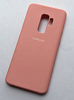 Розовый чехол Silicon cover для Samsung Galaxy S9 Plus, g965