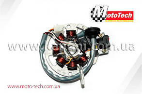 Статор генератора на скутер Yamaha Jog 3KJ (TW) M-T SUPERIOR (6+1 котушок) Mototech