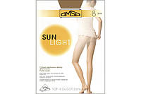 Ультратонкие прозрачные колготки OMSA Sun Light 8 3, BEIGE NATUREL (телесный)