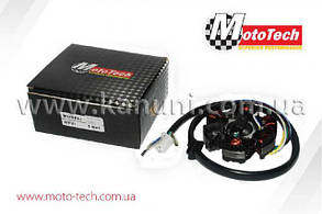 Статор генератора на скутер 4т GY6-125/150c (5+1 котушок) Mototech